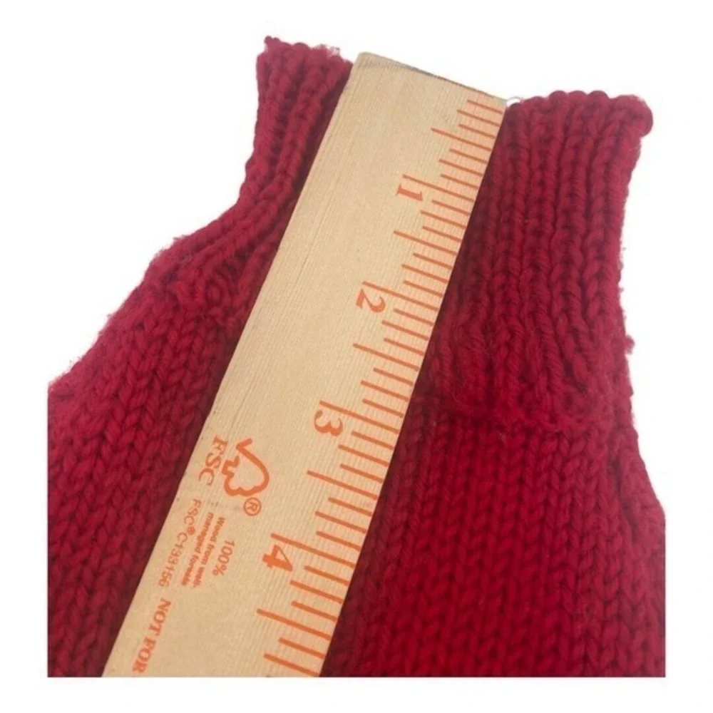 Noel‎ Turtle Neck Dog Sweater Sleeves Size Small Holiday Christmas Puppy Sweater